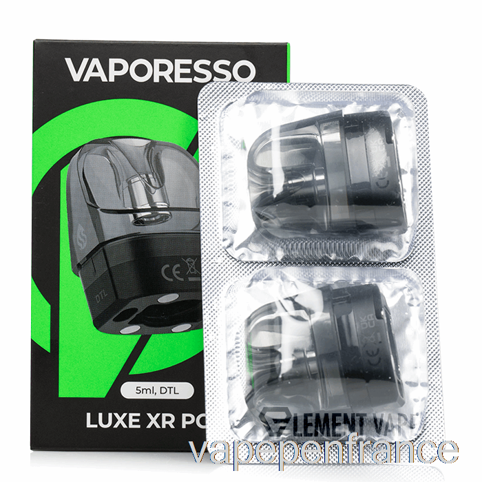 Vaporesso Luxe Xr ​​dosettes De Remplacement 5ml Dtl Pods Stylo Vape
